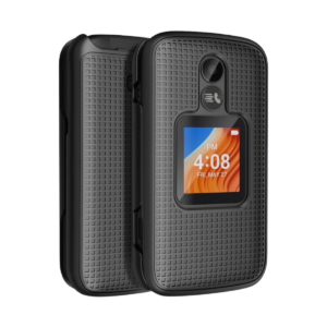 Grid Textured Hard Case Cover for Alcatel TCL Flip 2 (T408DL)